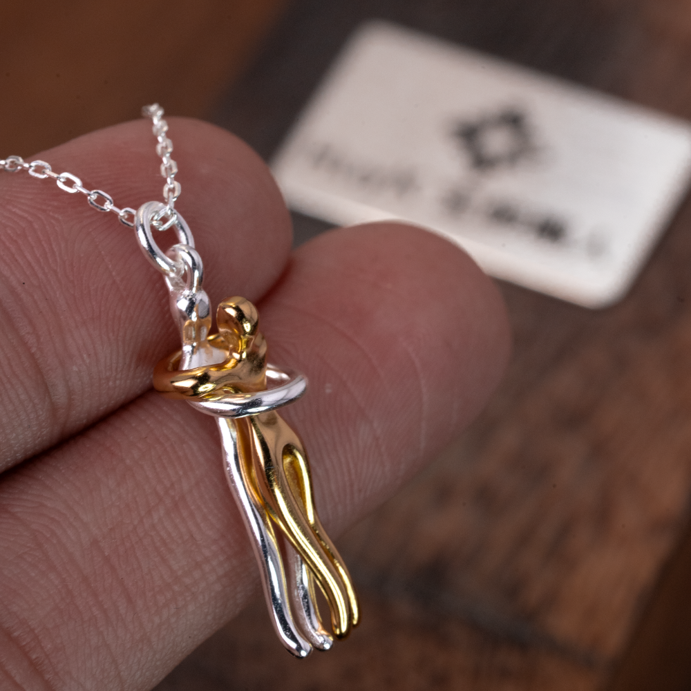 カップルネックレス - S925シルバ - D000984