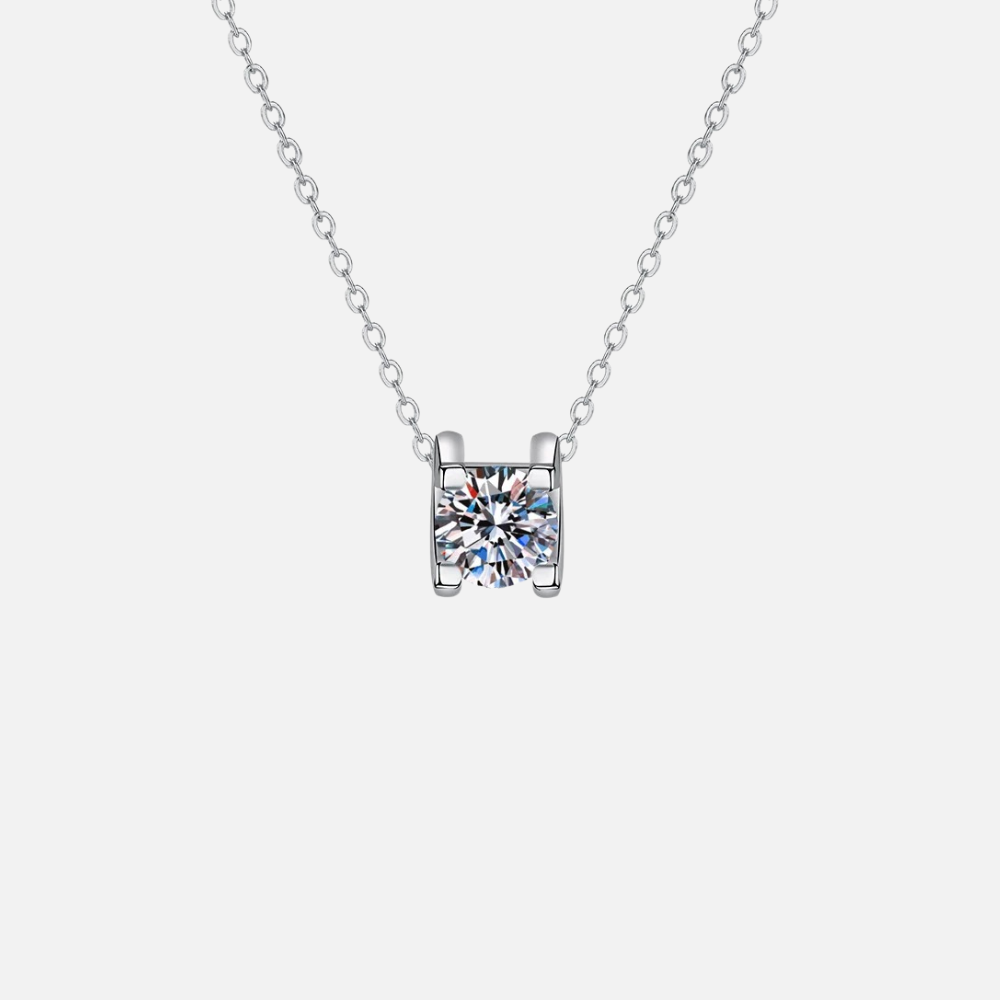 モアサナイトネックレス - S925 - D000982